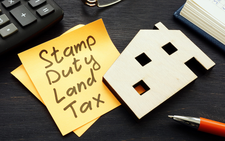 stamp duty infographic showing the stamp duty and land tax rules for WA and other Australian states and territories